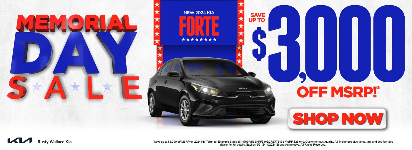New 2024 Kia Forte - $3,000 off MSRP - Shop Now